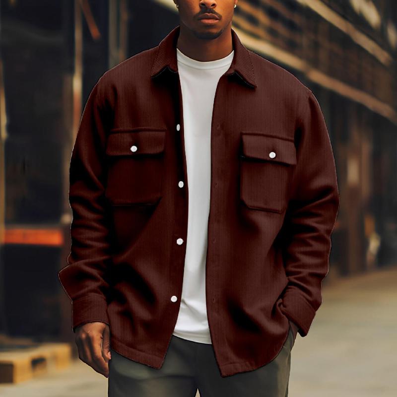 Veste Chemise Boutonnée pour Homme - Image 6