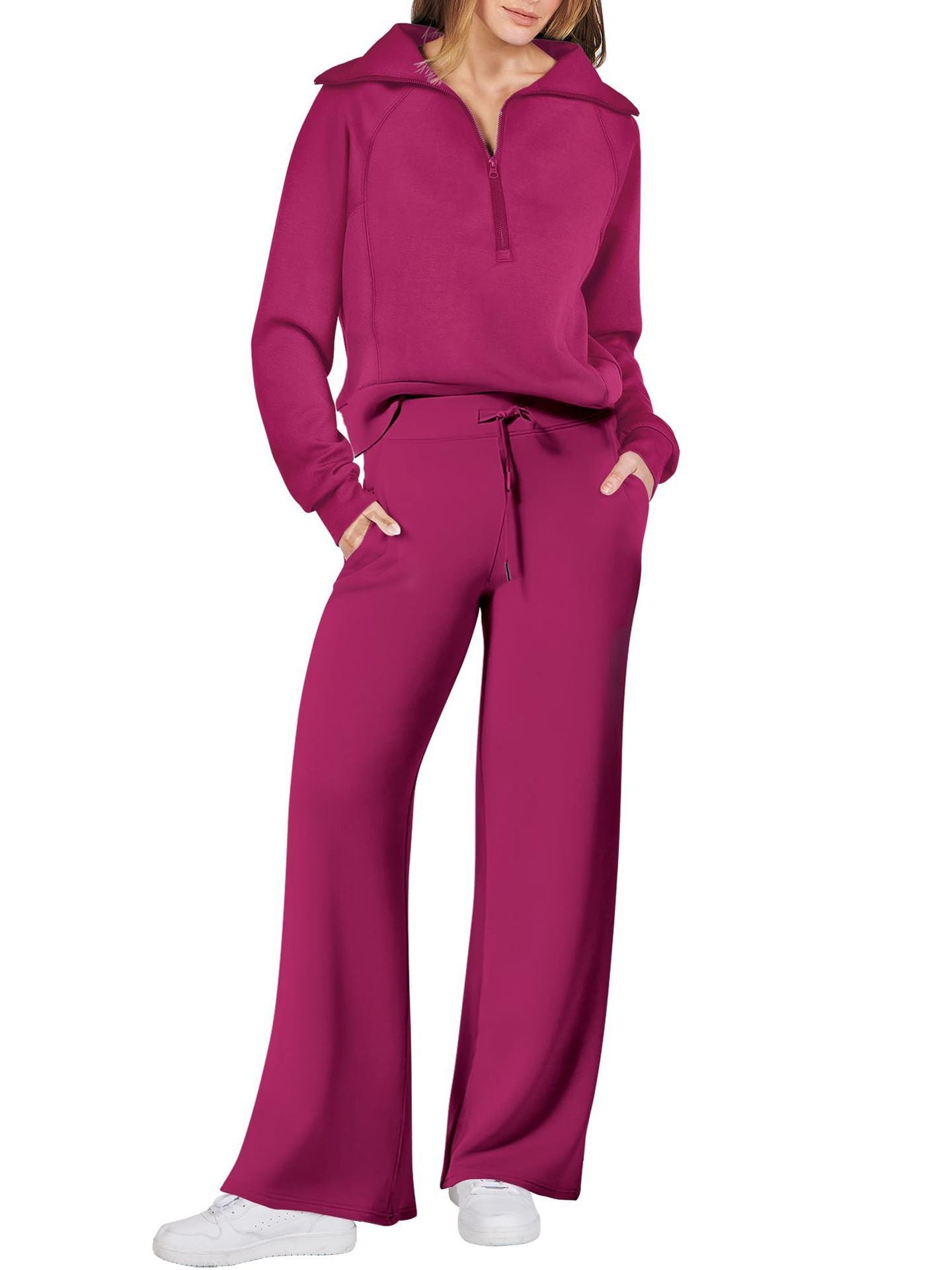 Ensemble d'intérieur pour femme à jambes larges - Image 13