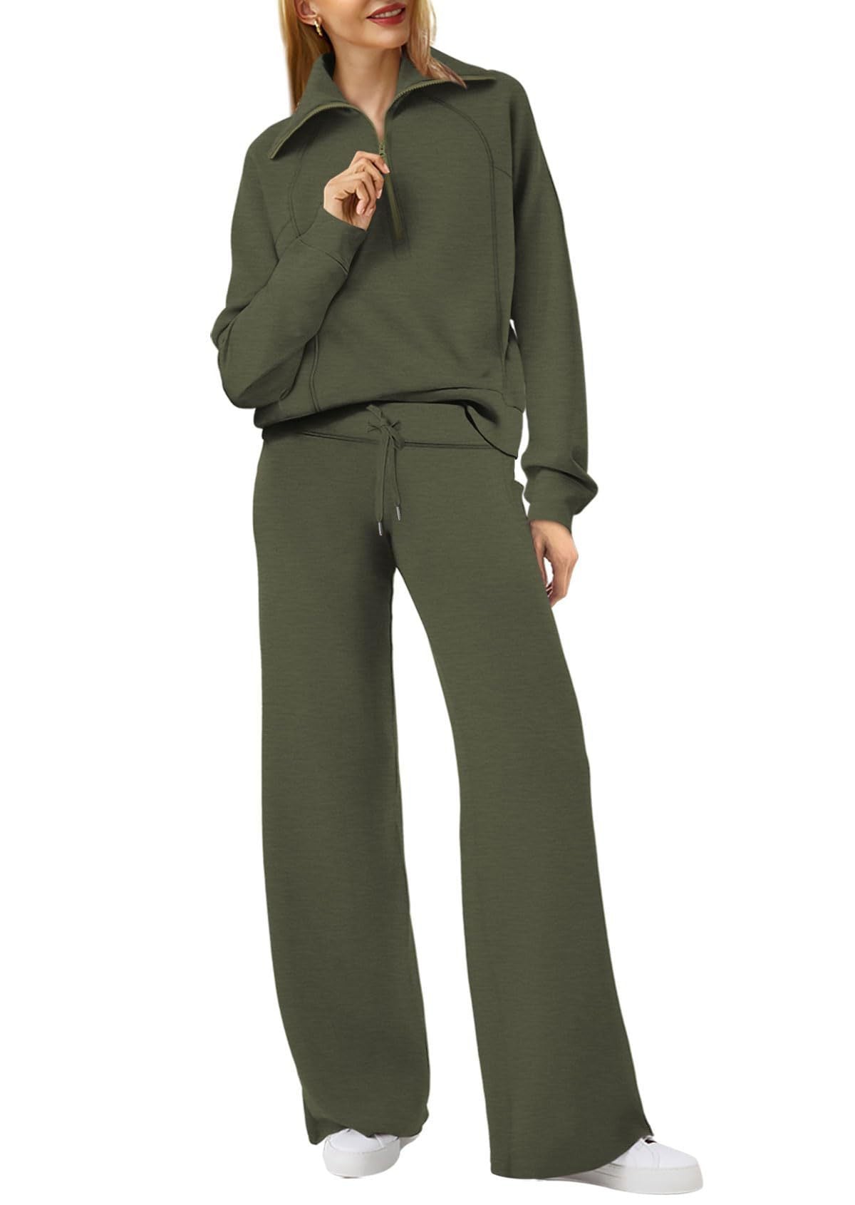 Ensemble d'intérieur pour femme à jambes larges - Image 20
