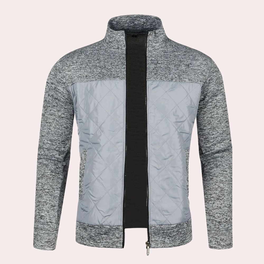 Veste matelassée homme à col montant - Image 6
