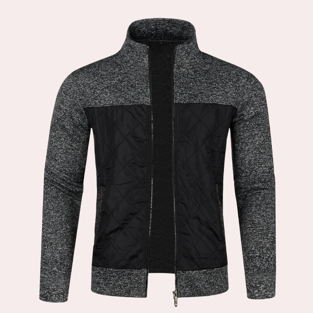 Veste matelassée homme à col montant - Image 8