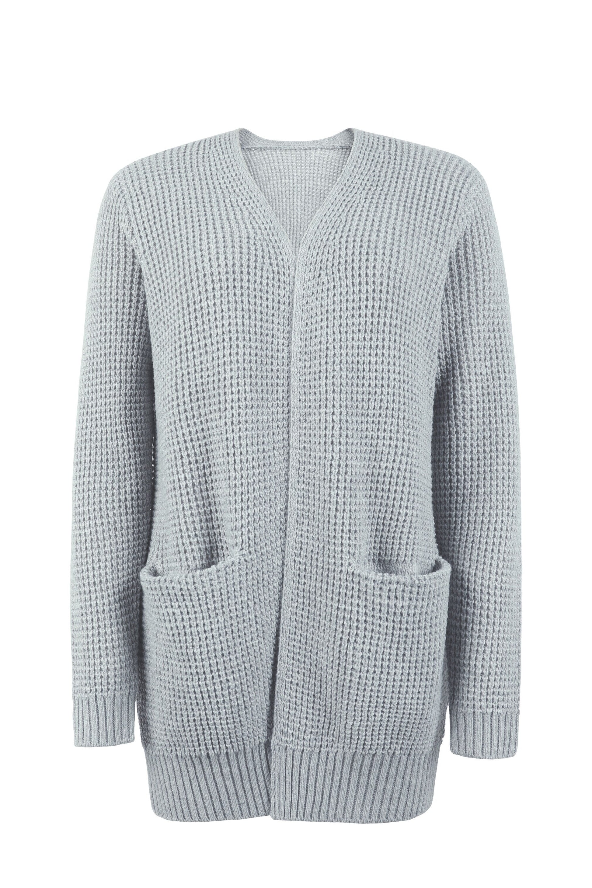 Manteau Cardigan Ouvert Femme - Image 3