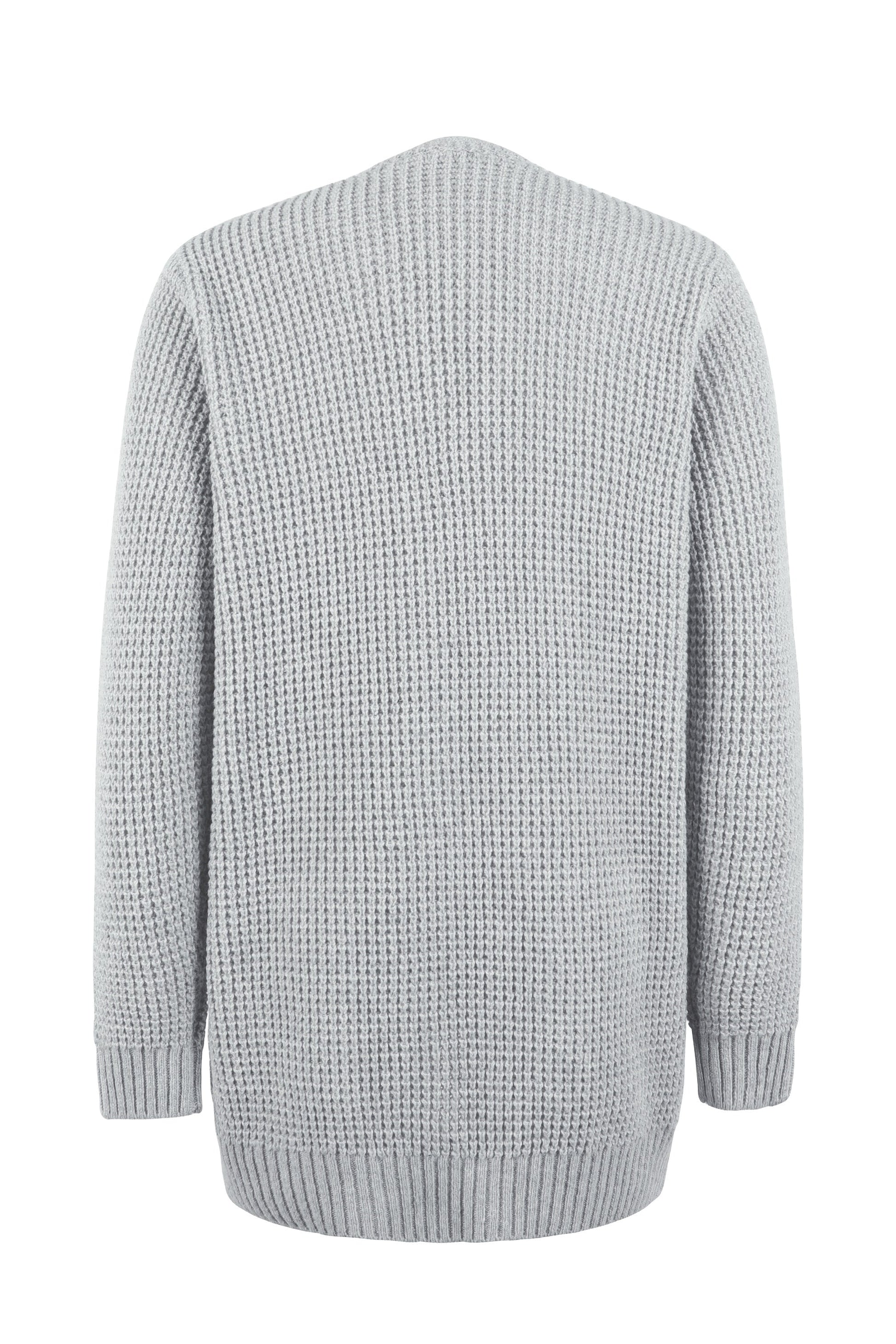 Manteau Cardigan Ouvert Femme - Image 4