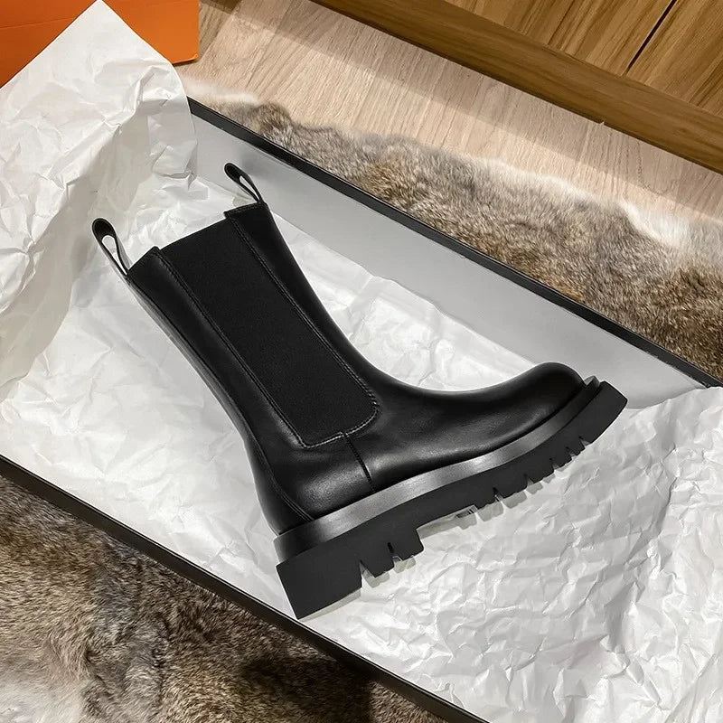 Bottines Chelsea à plateforme pour femmes - Image 4