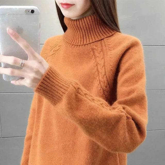 Pull Femme à Col Roulé - Image 7