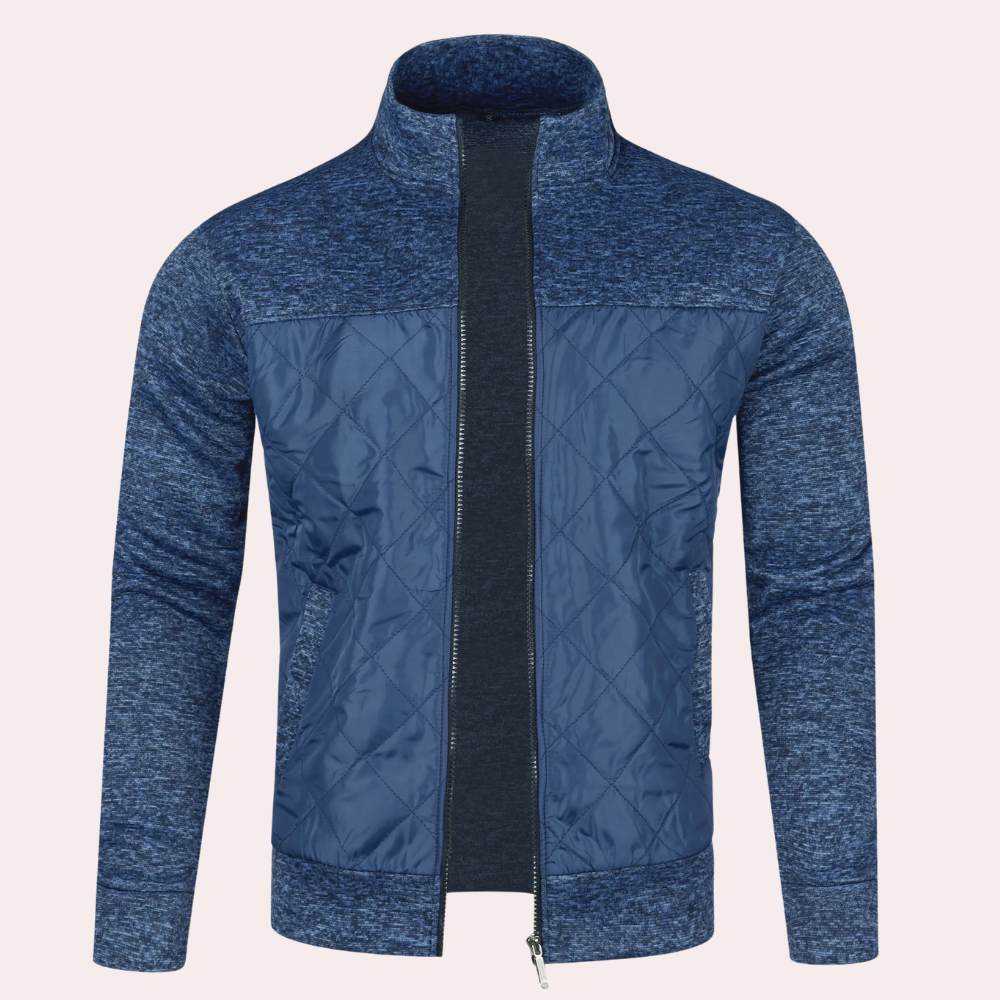 Veste matelassée homme à col montant - Image 7