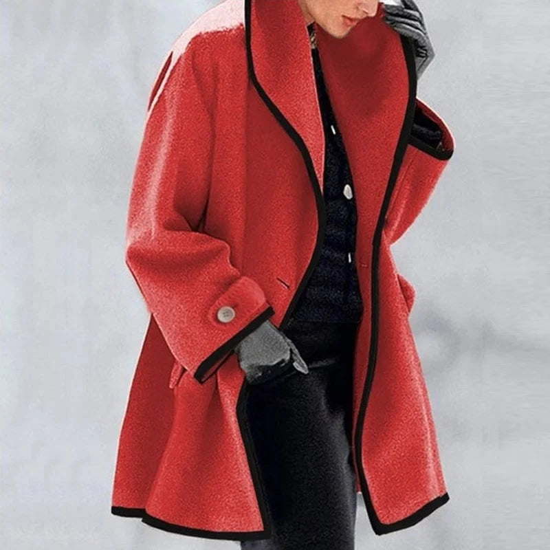 Manteau Femme Col Bateau - Image 5