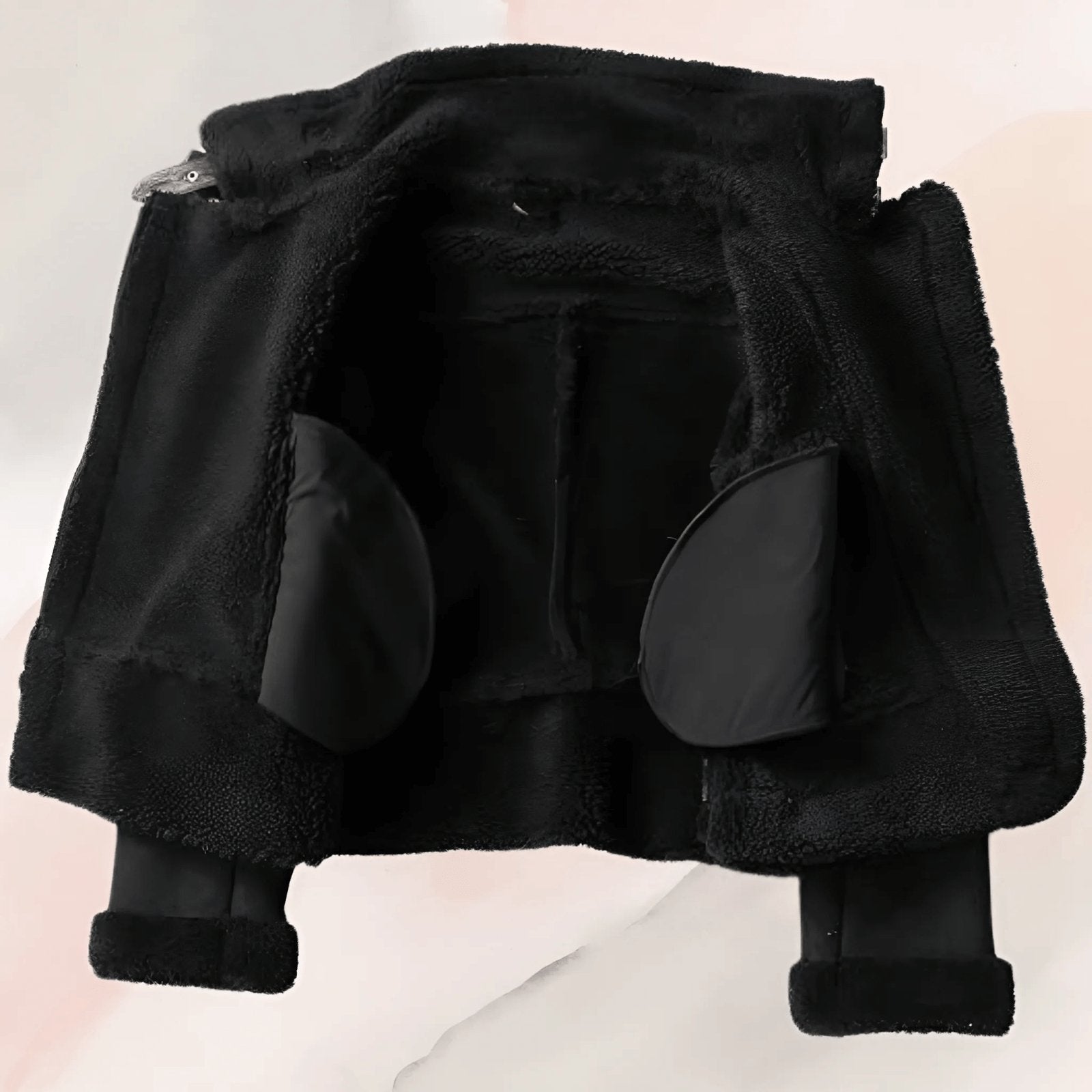 Veste Aviateur Femme en Shearling - Image 13