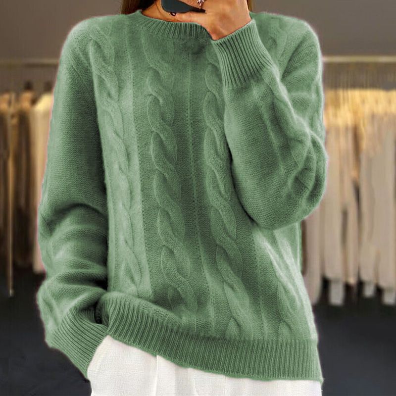 Pull Femme Tricot Câble - Image 3