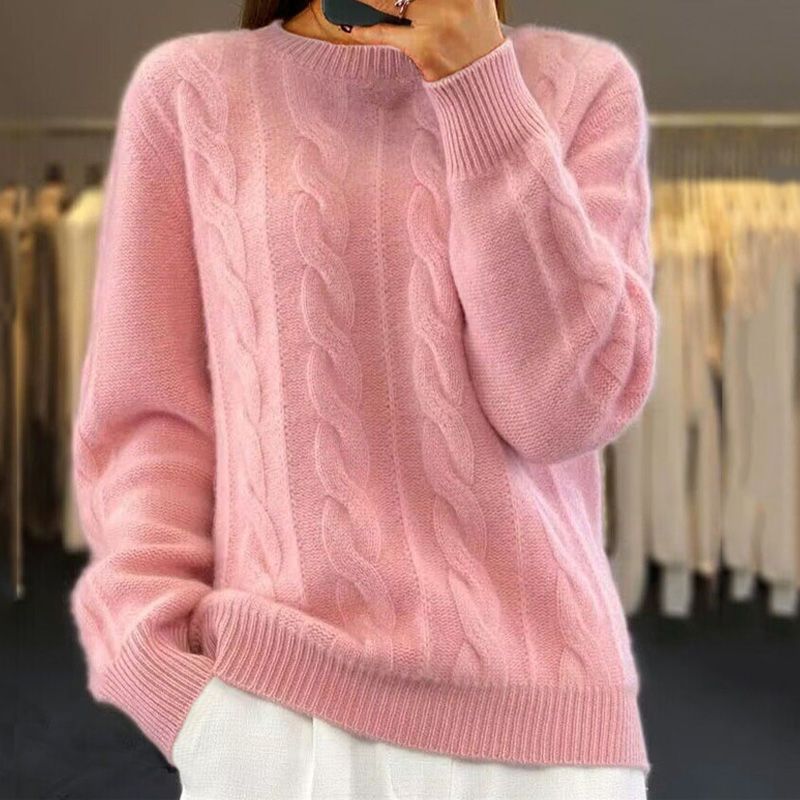 Pull Femme Tricot Câble - Image 4