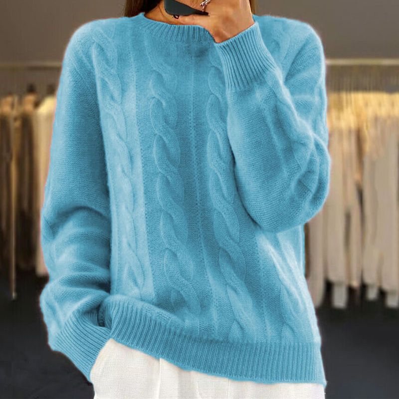 Pull Femme Tricot Câble - Image 5