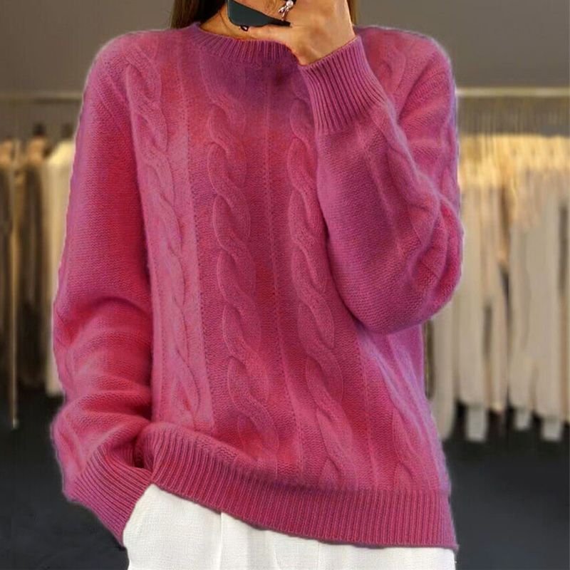 Pull Femme Tricot Câble - Image 6