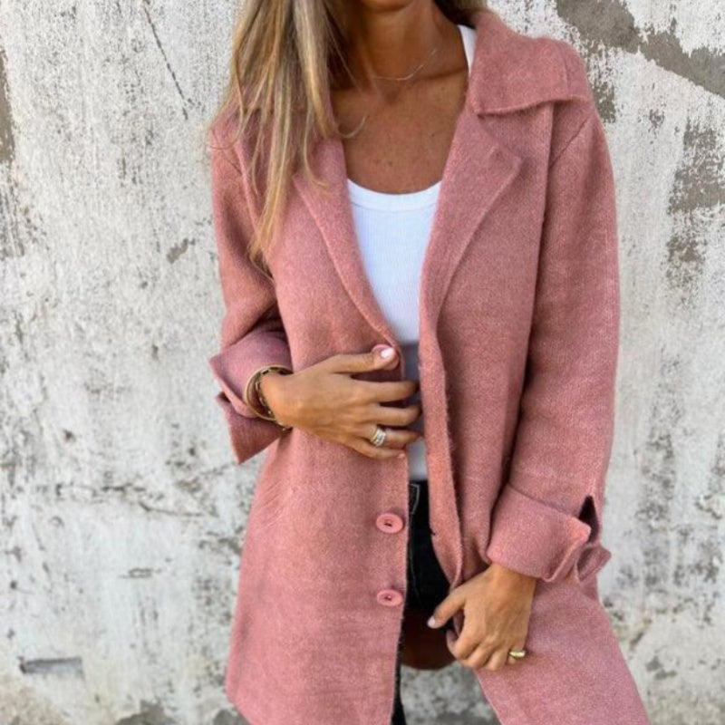 Veste Longue Boutonnée Femme - Image 2