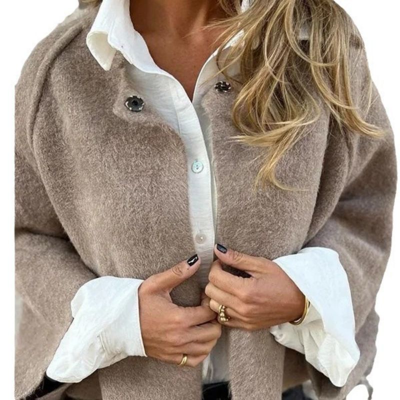 Veste Courte Femme Sans Col - Image 9