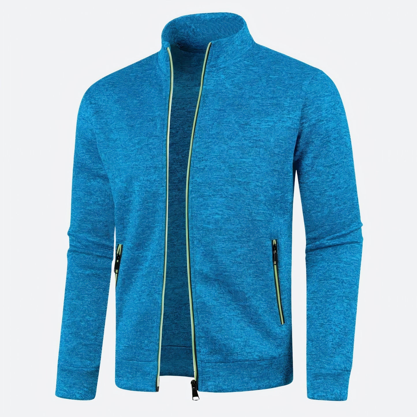 Veste Homme Entièrement Zippée Col Montant - Image 8