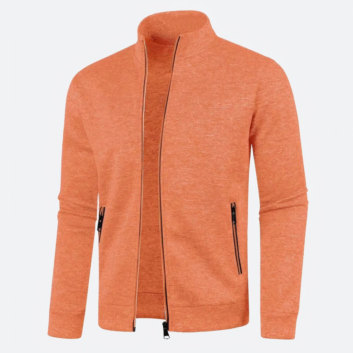 Veste Homme Entièrement Zippée Col Montant - Image 7