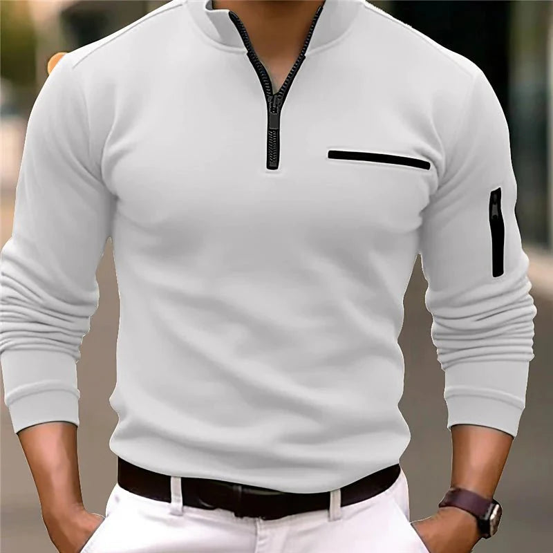 Pull à Col Zippé Homme - Image 4