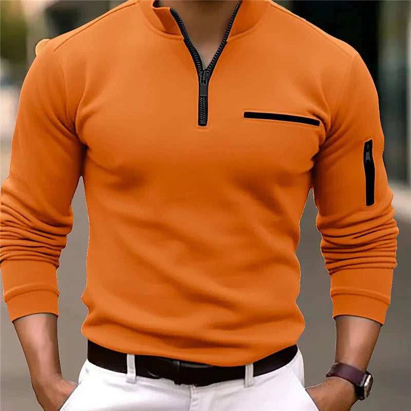Pull à Col Zippé Homme - Image 3