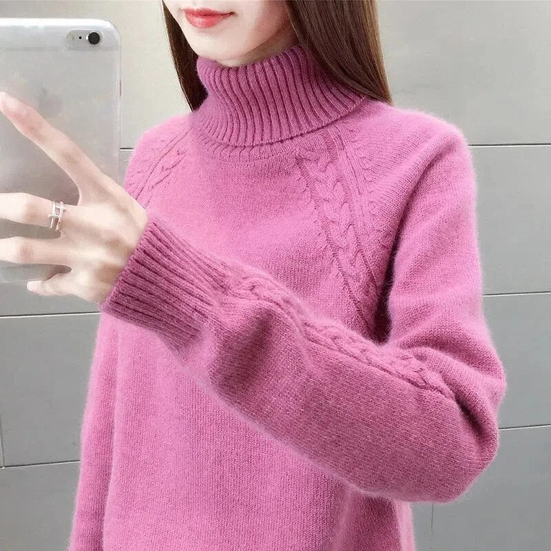 Pull Femme à Col Roulé - Image 3
