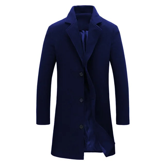 Manteau Long Slim-Fit Homme - Image 6