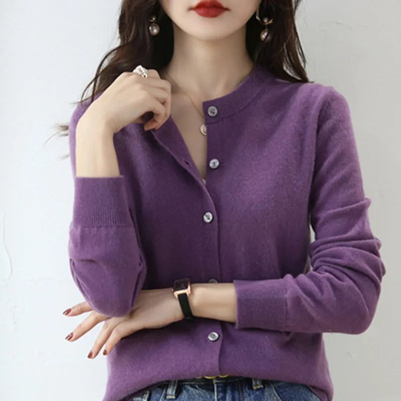 Cardigan Boutonné Femme - Image 2