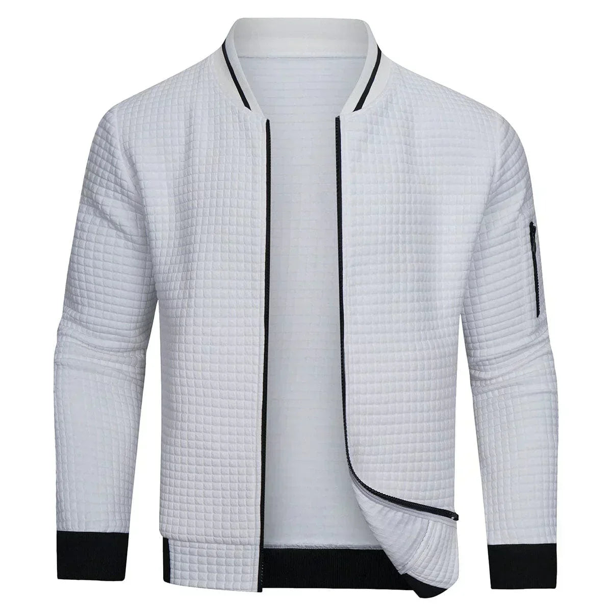 Blouson aviateur homme zippé intégralement - Image 4