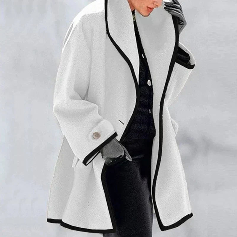 Manteau Femme Col Bateau - Image 6