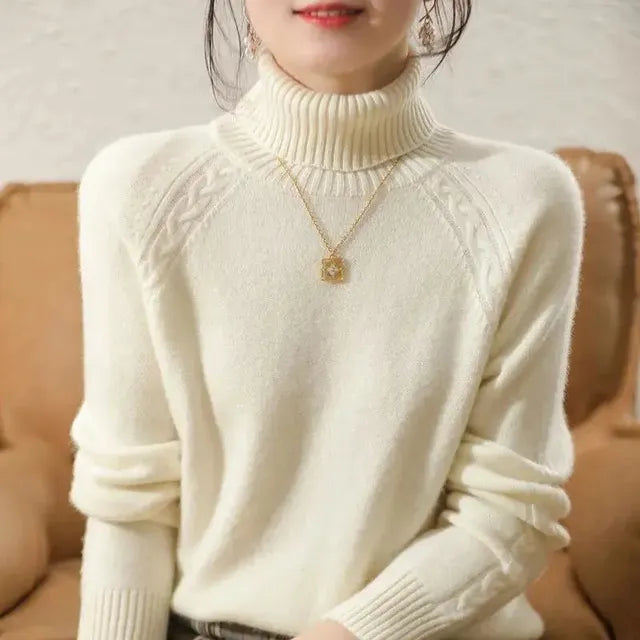 Pull Femme à Col Roulé - Image 8