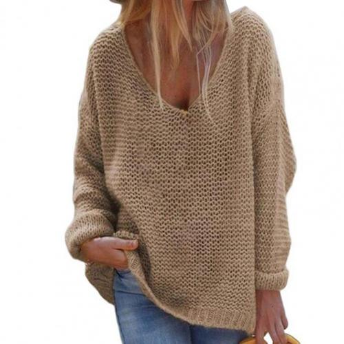 Pull ample en maille pour femme - Image 2