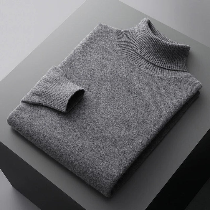 Pull Over Homme Col Roulé - Image 4