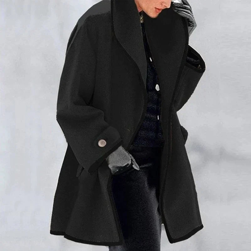 Manteau Femme Col Bateau - Image 7