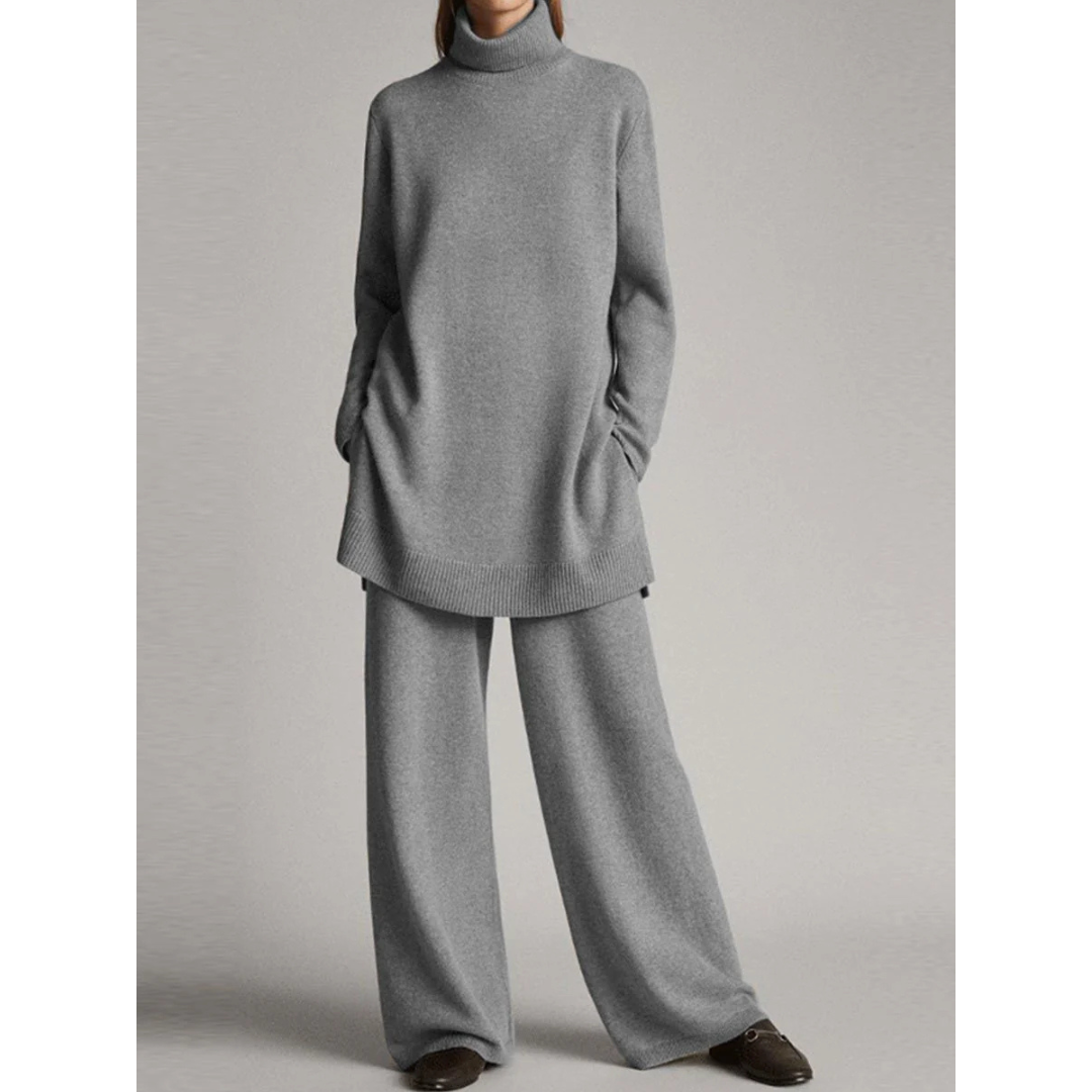 Ensemble pull à jambes larges pour femmes - Image 3