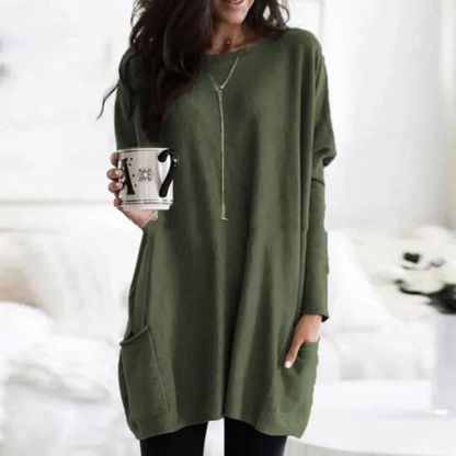 Tunique Femme Oversize Manches Longues - Image 3