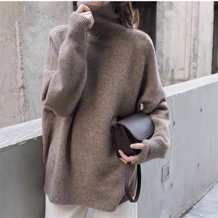 Pull ample en maille pour femme - Image 2