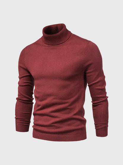 Pull à Col Roulé Slim Fit Homme - Image 3