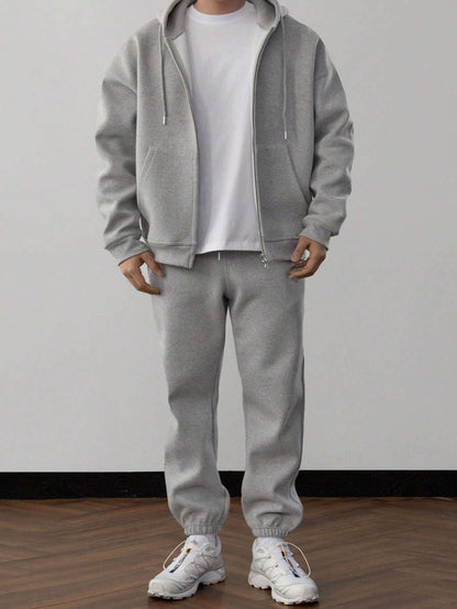 Ensemble de survêtement zippé pour homme - Image 7