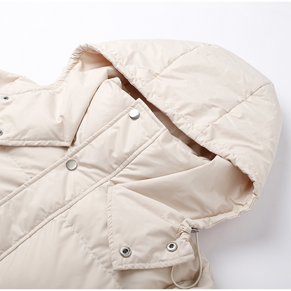 Manteau d'hiver matelassé surdimensionné pour femme - Image 6