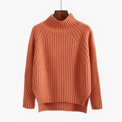 Pull Femme Côtelé Coupe Décontractée - Image 2
