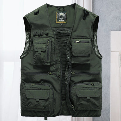 Gilet Utility Multipoches Homme - Image 1