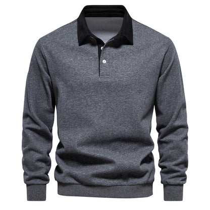 Pull à Col Polo Manches Longues Homme - Image 6