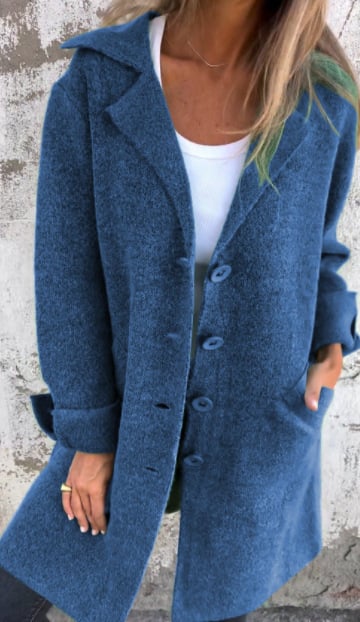 Manteau Boutonné Femme - Image 9