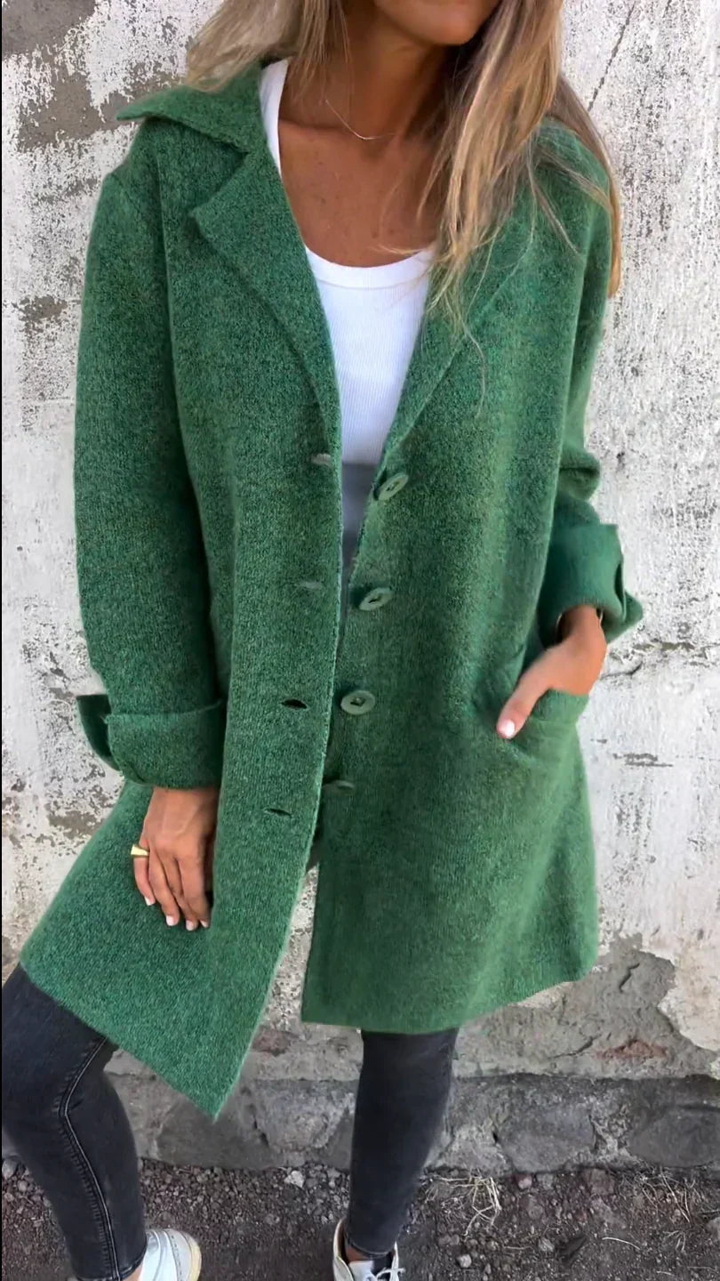 Manteau Boutonné Femme - Image 6