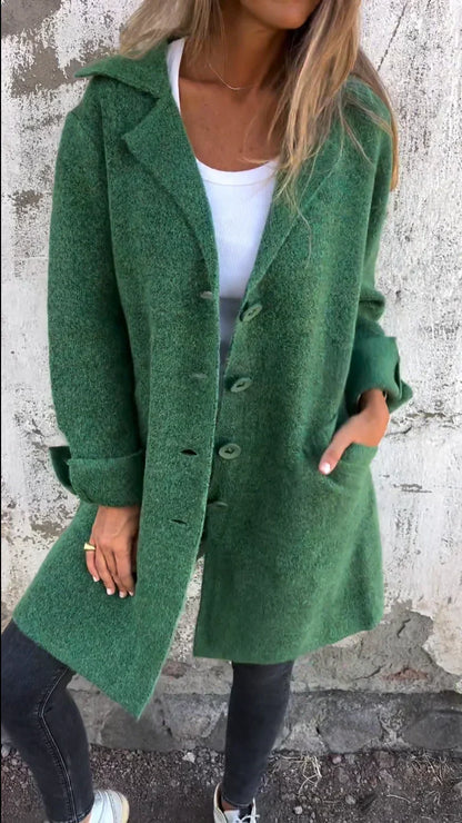 Manteau Boutonné Femme - Image 6