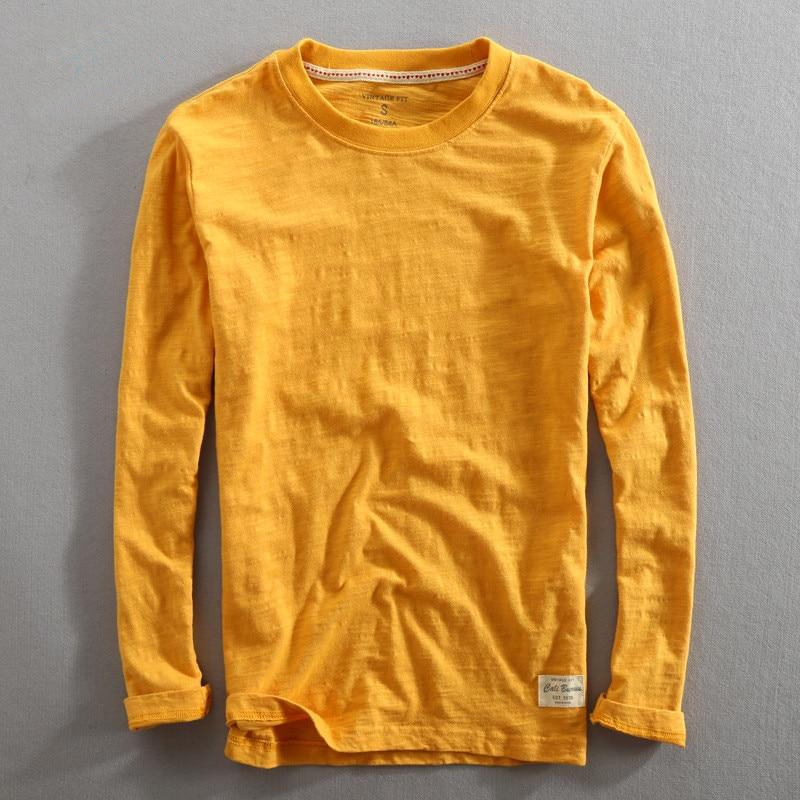 T-shirt à Manches Longues Coupe Slim Homme - Image 1