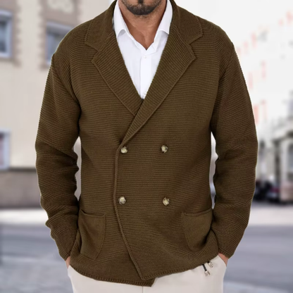 Blazer Tricot Croisé Homme - Image 2