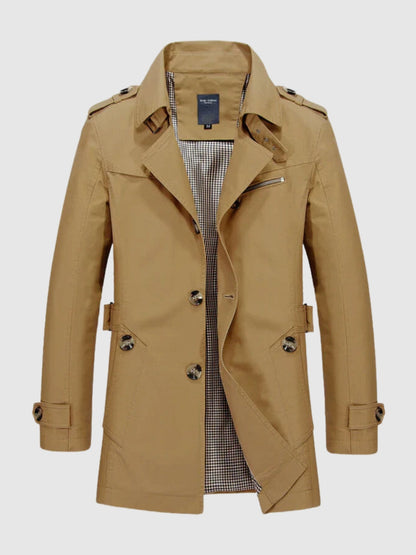Veste croisée mi-longue pour homme - Image 2
