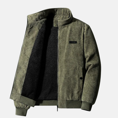 Veste Bomber Homme en Velours Côtelé - Image 3