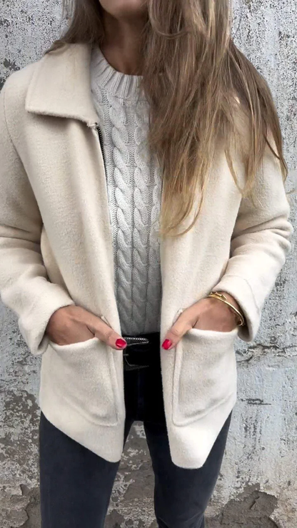 Veste zippée décontractée pour femme - Image 5