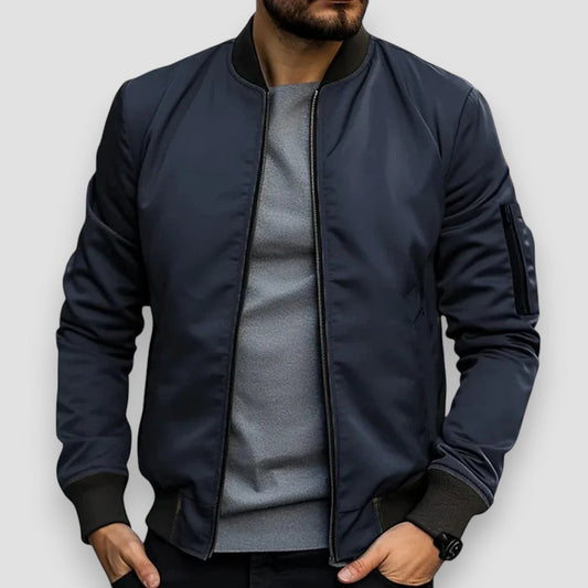 Blouson Bomber Zippé Homme - Image 1