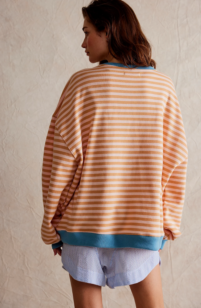 Pull ample rayé pour femme - Image 6